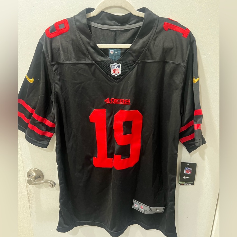 New San Francisco 49ers black Deebo jersey men small